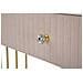 Tavolo Consolle Vkh616-rosa-legno-100x40x75 Cm - Foto miniatura 5