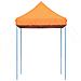 Tenda Party Arancione 200 x 200 x 306 cm Tessuto Oxford - Foto miniatura 5
