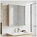 Mobiletto per specchio da bagno Rovere Sonoma - Foto miniatura 2
