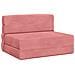 Divano Letto Pieghevole Rosa 70 x 72 x 60 cm Tessuto - Foto miniatura 1