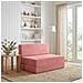 Divano Letto Pieghevole Rosa 70 x 72 x 60 cm Tessuto - Foto miniatura 2