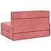 Divano Letto Pieghevole Rosa 70 x 72 x 60 cm Tessuto - Foto miniatura 5