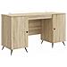 Scrivania Rovere Sonoma 142,5 x 50 x 75 cm Legno ingegnerizzato - Foto miniatura 1