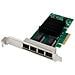 Scheda di rete Gigabit Ethernet a 4 porte, RJ45, PCI Express, Intel I350 - Foto miniatura 1