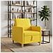 Divano con Storage Giallo Chiaro 72 x 78 x 87 cm Poliestere - Foto miniatura 3