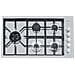 Piano Cottura 7257 032 a Gas 5 Fuochi Gas Colore Inox - Foto miniatura 6