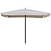 Ombrellone Da Giardino 2 X 3 Metri In Acciaio Bianco - Foto miniatura 2