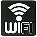 Segnaletica Targa Area Internet Wifi Pittogrammi 16X16 Con Adesivo - Foto miniatura 2