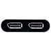 USB-C 3.1 Dual 4K DP Adattatore Grafico 3840 x 2160 Pixel - Nero - Foto miniatura 3