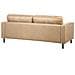 Divano In Tessuto Beige Imitazione Pelle Savalen - Foto miniatura 17