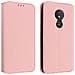 Custodia Motorola Moto G7 Power Portacarte Funzione Supporto Rosa Gold - Foto miniatura 1