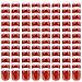 Vasi Marmellata In Vetro Coperchio Bianco E Rosso 96 Pz 230 Ml - Foto miniatura 1