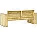 Panchina da Giardino 179 cm in Legno di Pino Impregnato - Foto miniatura 4