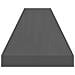 Scaffali A Parete 4 Pz Grigio Lucido 120x23,5x3,8 Cm In Mdf - Foto miniatura 6