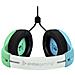 Cuffie LVL40 con Filo a Cancellazione di Rumore Colore Blu / Verde  - Foto miniatura 4