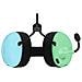 Cuffie LVL40 con Filo a Cancellazione di Rumore Colore Blu / Verde  - Foto miniatura 3