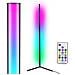 Lampada Da Terra A Led Angolare Con Cambio Colore Rgb Nero - Foto miniatura 15