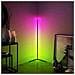 Lampada Da Terra A Led Angolare Con Cambio Colore Rgb Nero - Foto miniatura 10