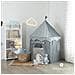 Tenda Per Bambini, Ø 100 Cm, Poliestere, Grigio - Foto miniatura 2