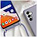 Cover Cordino Per Samsung Galaxy A14 5g E 4g Collana / Tracolla 80 Cm Lavanda - Foto miniatura 3