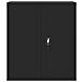 Armadio Classificatore Nero 90x40x105 Cm In Acciaio - Foto miniatura 3