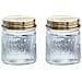 Set Di 2 Barattoli Di Vetro E Ottone - Foto miniatura 1