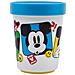 Disney Bicchiere Azzurro Per Bambini In Plastica Mickey Mouse Topolino 260 Ml Con Base Antiscivolo - Foto miniatura 3