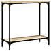 Tavolino Consolle Rovere Sonoma 75x30,5x75cm Legno Multistrato - Foto miniatura 2