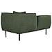 Chaise Longue Versione Destra Chevannes Bouclé Verde Scuro - Foto miniatura 6