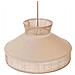 Lampadario Batali Rattan Beige - Foto miniatura 3