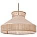 Lampadario Batali Rattan Beige - Foto miniatura 6