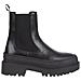Chelsea Foxing Boot Stivaletti Pelle Scarpe Donna Nero Eu 36, En0en02289 Bds - Foto miniatura 2