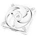 P12 Max Case per computer Ventilatore 12 cm Bianco 1 pz - Foto miniatura 1