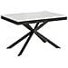 Tavolo allungabile 90x160/264 cm Plaker Evolution bianco frassino telaio antracite - Foto miniatura 1