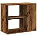 Mobiletto Laterale Legno Antico 60x30x50 Cm Legno Multistrato - Foto miniatura 2