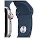 Cinturino Per Apple Watch 42/44/45/49mm Sport, Blu Notte - Foto miniatura 5