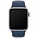 Cinturino Per Apple Watch 42/44/45/49mm Sport, Blu Notte - Foto miniatura 6