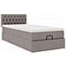Pouf Letto con Materasso Tortora 100x200 cm in Tessuto - Foto miniatura 7