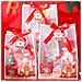 Set Grande Di Sacchetti Regalo Natalizi Rossi - Confezione Regalo Festiva - Foto miniatura 4