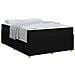 Struttura letto con materasso Nero 140 x 200 cm Tessuto - Foto miniatura 3