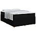 Struttura letto con materasso Nero 140 x 200 cm Tessuto - Foto miniatura 4