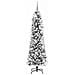 AlberodiNataleartificiale Bianco 180cm PVC - Foto miniatura 5