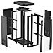 FF01-6032-12BL rack 32U Portapacchi a pavimento Nero - Foto miniatura 11