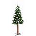 Albero di Natale snodato con 150 LED con supporto Verde 150 cm - Foto miniatura 3