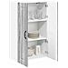 Pensile cucina Grigio Sonoma 60 x 31 x 100 cm Legno multistrato - Foto miniatura 3