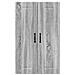 Pensile cucina Grigio Sonoma 60 x 31 x 100 cm Legno multistrato - Foto miniatura 6