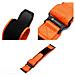 Cinturino Fa12 Nylon Per Apple Watch 2-3-4-5-6-7-8-9-10-11 Se Ultra 2-3 42-44-45-49mm Orange - Foto miniatura 3