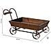 Carrello Espositivo In Legno E Metallo 65x35,5x31,5h Cm - Foto miniatura 3