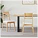 Sedie da pranzo 2 pcs Naturale 43 x 54 x 89 cm - Foto miniatura 2