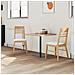 Sedie da pranzo 2 pcs Naturale 43 x 54 x 89 cm - Foto miniatura 3